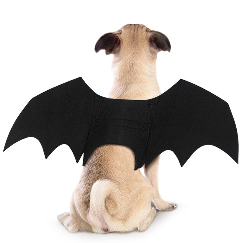 Pet Halloween Bat Wings Costume
