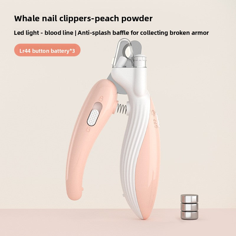 LED Pet Nail Clipper with Light