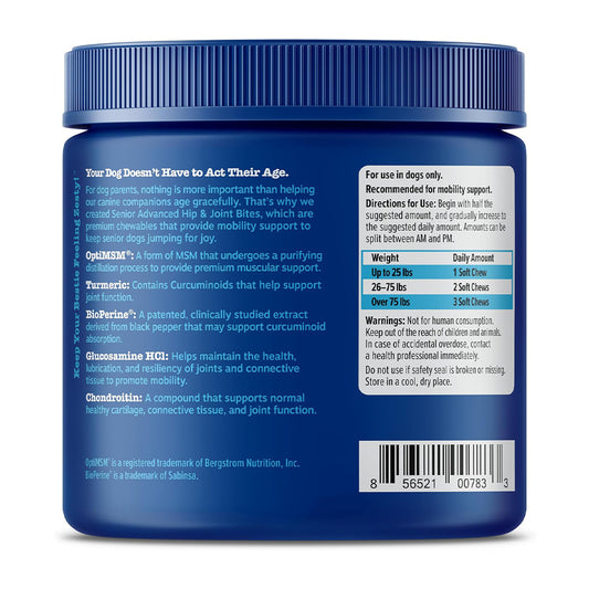 Dog Hip Joint Supplements Chondroitin Soft Chewable Granules