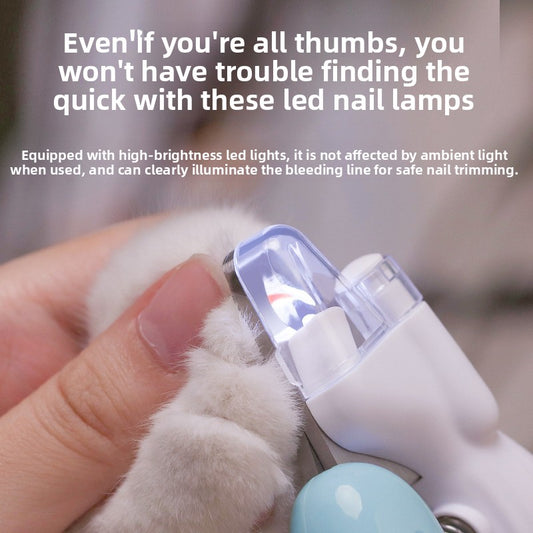 LED Pet Nail Clipper with Light
