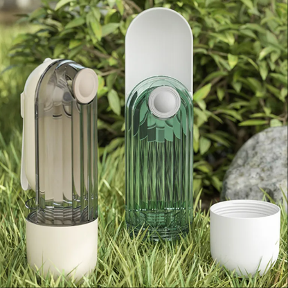 2-in-1 Portable Pet Water Bottle & Bowl – Travel-Friendly Dog Drinking Cup