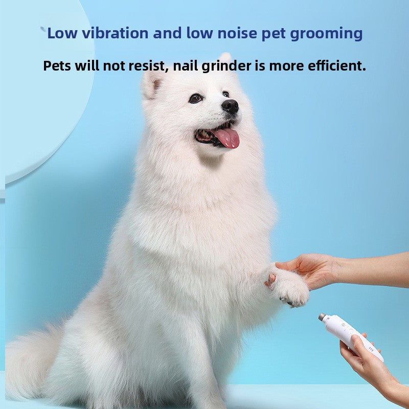 Pet Dog Electric Nail Grinder with LED Light
