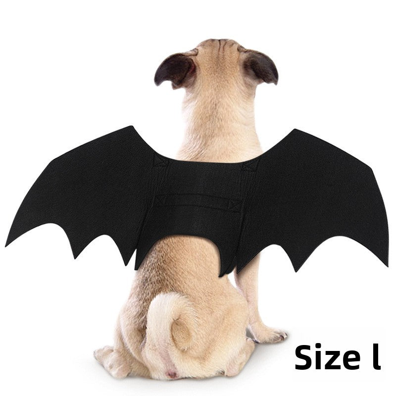 Pet Halloween Bat Wings Costume