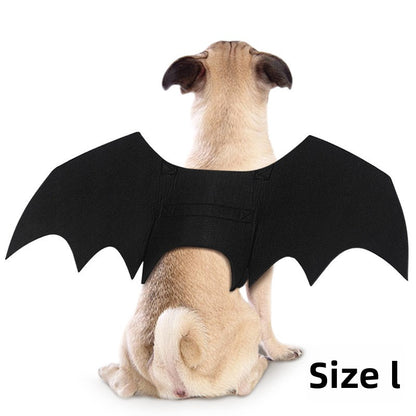 Pet Halloween Bat Wings Costume