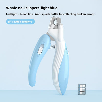 LED Pet Nail Clipper with Light