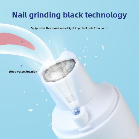 Pet Dog Electric Nail Grinder with LED Light
