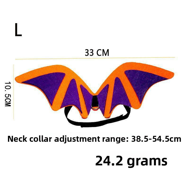 Pet Halloween Bat Wings Costume